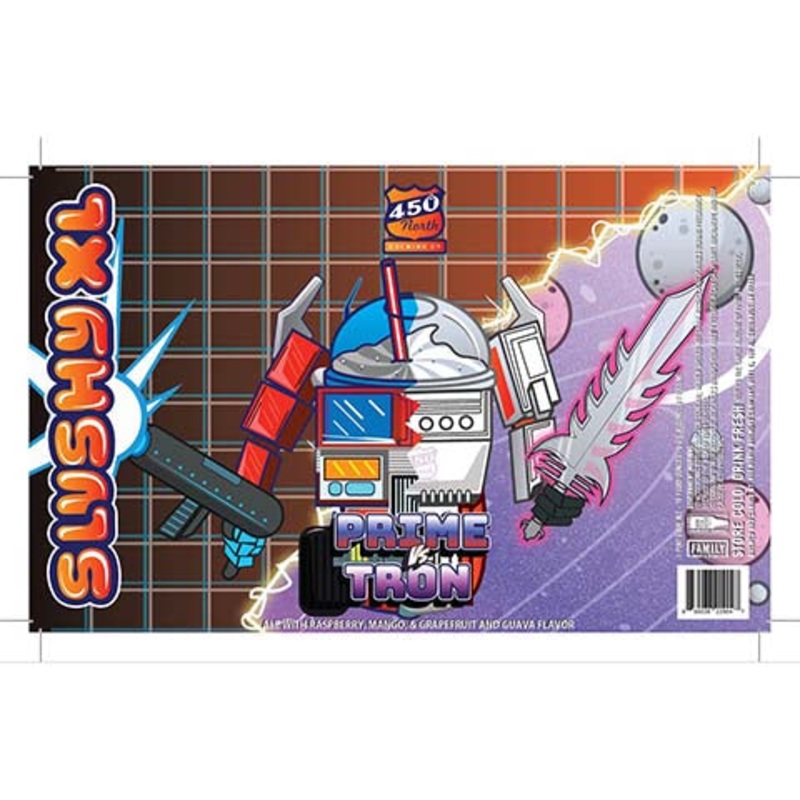 450 North Slushy XL Prime Vs Tron Sour 16OZ SINGLE CAN