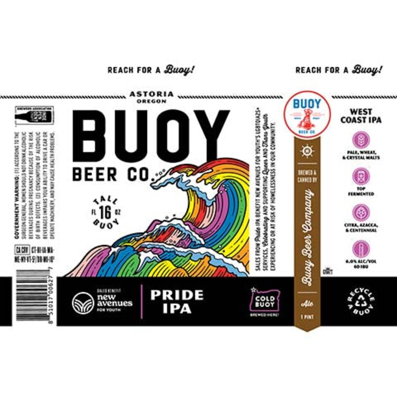 Buoy Pride IPA 16OZ SINGLE CAN