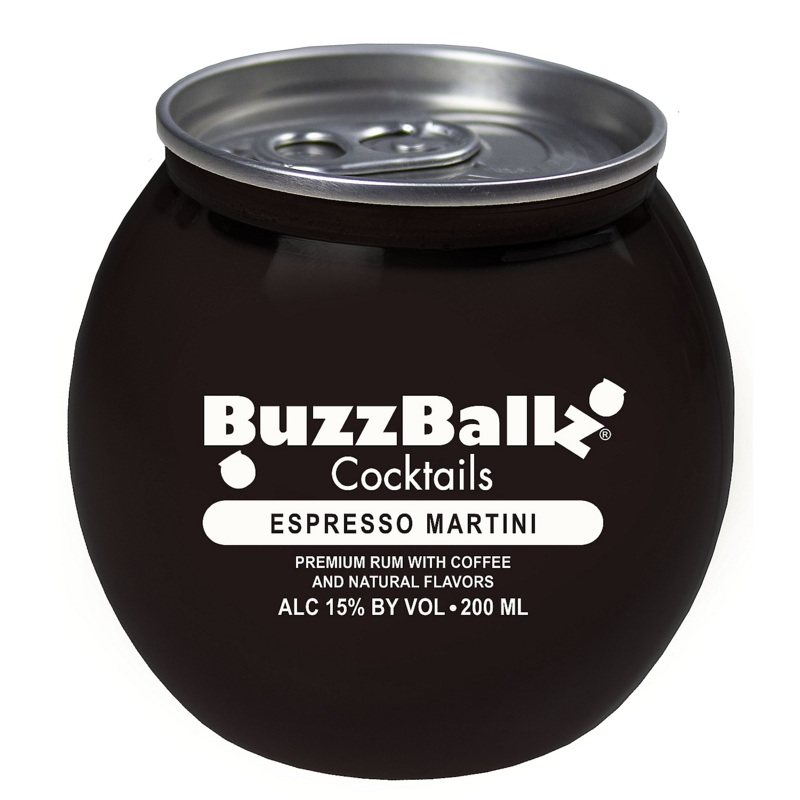 Buzzballz Chillers Coffee Espresso Martini Cocktail 30 200ML 200ML