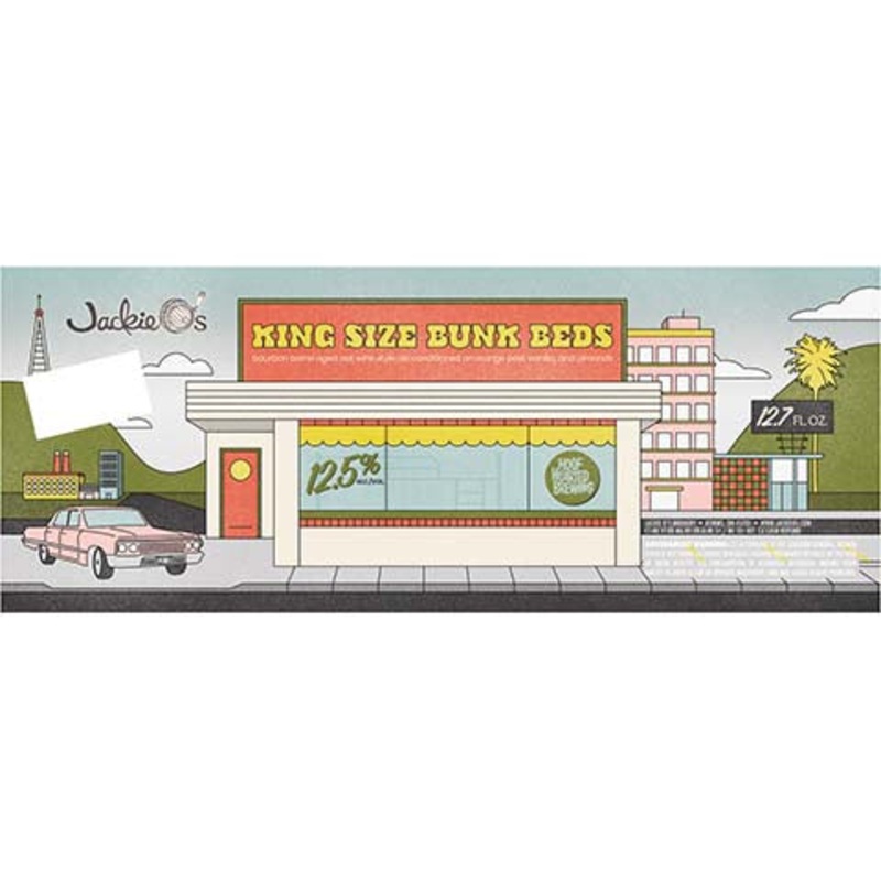 Jackie O's King Size Bunk Beds 375ML CAN