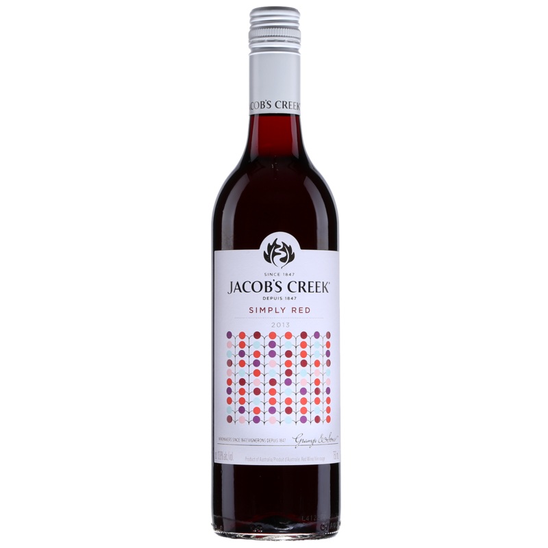 JACOB'S CREEK SIMPLY RED V