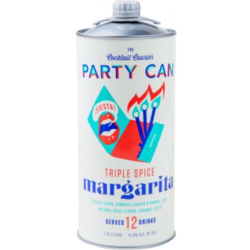 PARTY CAN TRIPLE SPICE MARGARITA 1.75 L (6)