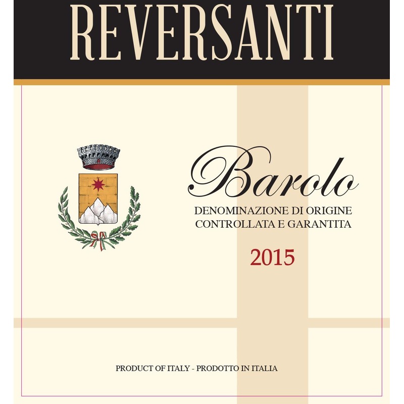 REVERSANTI BAROLO 2018 750 mL