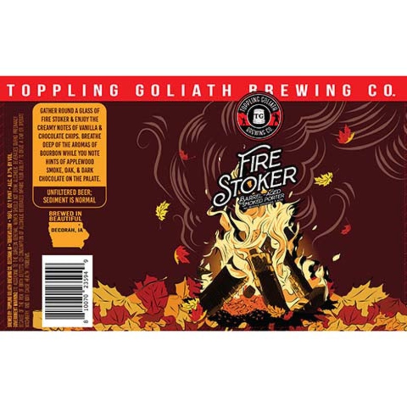 Toppling Goliath Fire Stoker Smoked Porter 16OZ SINGLE CAN