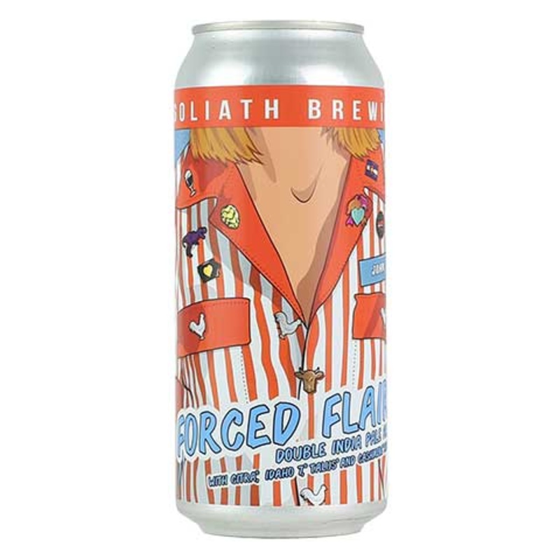 Toppling Goliath/Weldwerks Forced Flair DIPA 16OZ SINGLE CAN