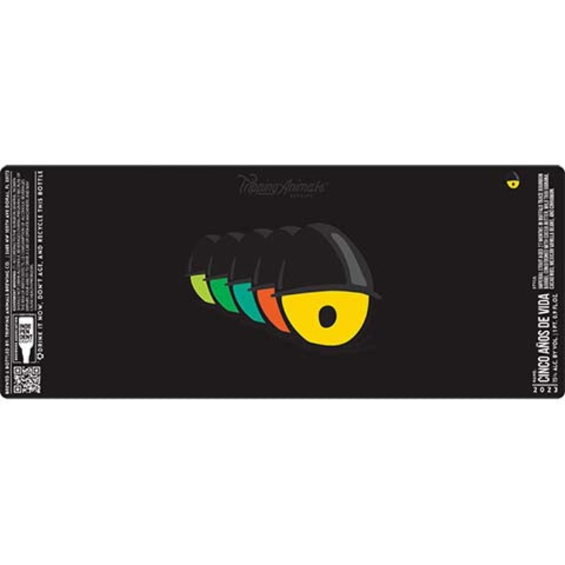 Tripping Animals Cinco Aos De Vida Imperial Stout 500ML SINGLE CAN