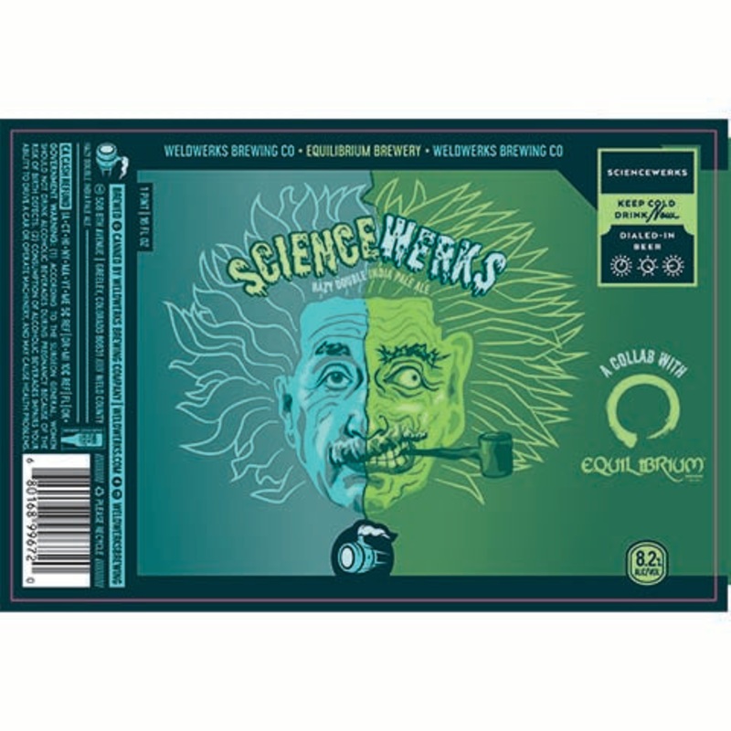 Weldwerks Sciencewerks Hazy DIPA 16OZ SINGLE CAN