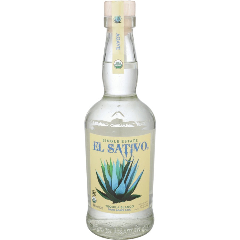 El Sativo Tequila Blanco Single Estate 80 750ML 750ML