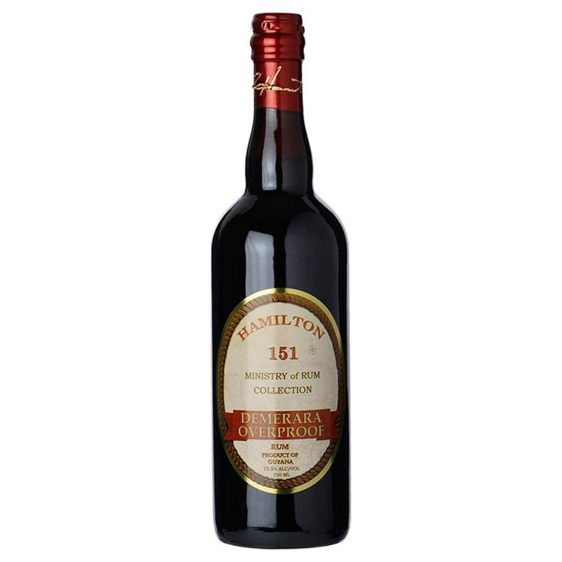 Hamilton 151 Demerara Overproof Rum