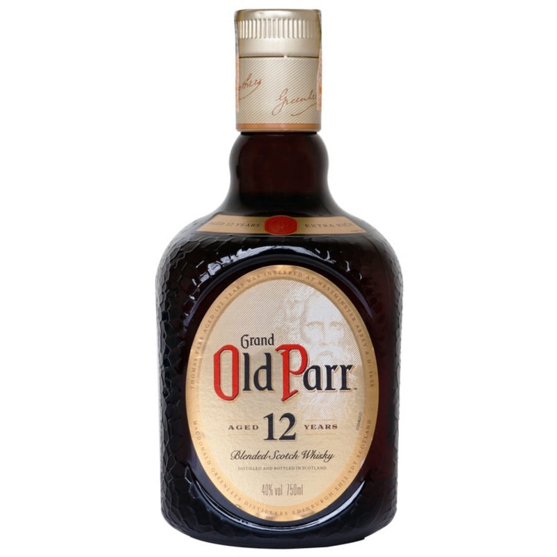 OLD PARR BLENDED SCOTCH DELUXE 12 YR 80 750ML 750ML