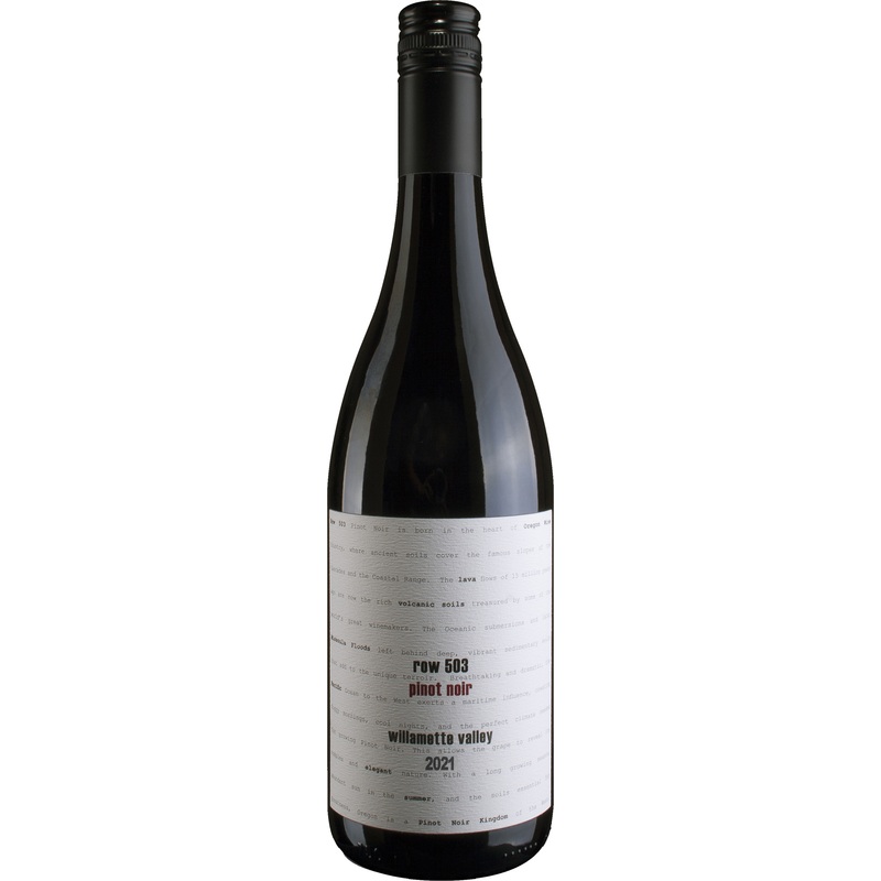 Row 503 Pinot Noir Willamette Valley 21 750ML 750ml Bottle