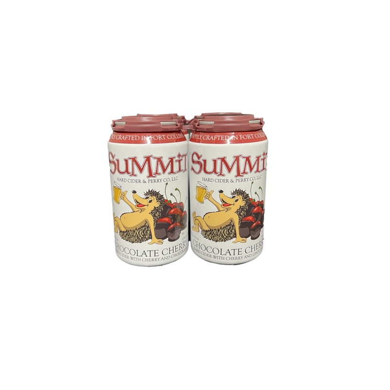 Summit Chocolate Cherry 4 Pack Cans