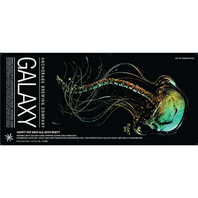 Anchorage Galaxy Brett Hoppy Wit Bier 375ML BTL