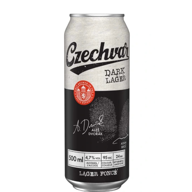 CZECHVAR DARK LAGER 500ML CAN @ MacTaggart Ridge [1034050] 500 ml