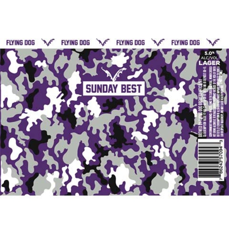 Flying Dog Sunday Best Lager 12OZ SINGLE CAN