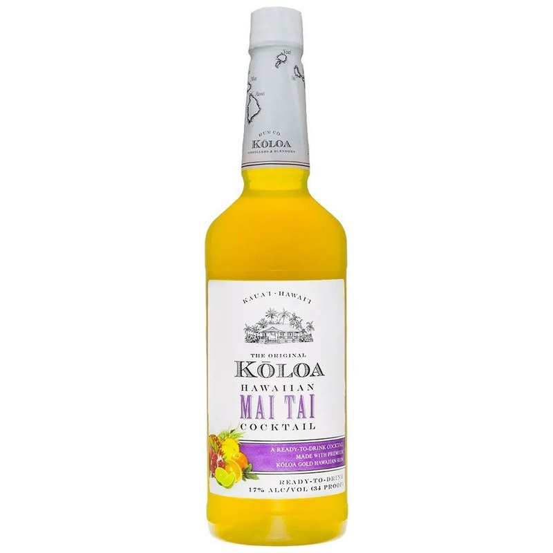Kloa Kauai Hawaiian Mai Tai Cocktail 1 Liter