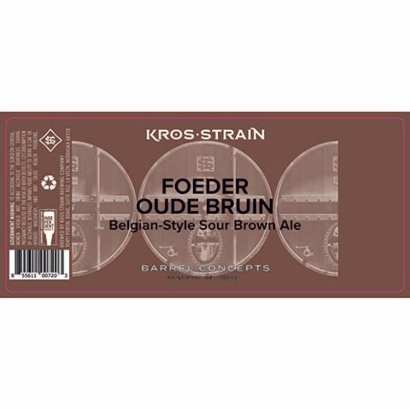 Kros Strain Foeder Oude Bruin Sour Brown Ale 500ML BTL