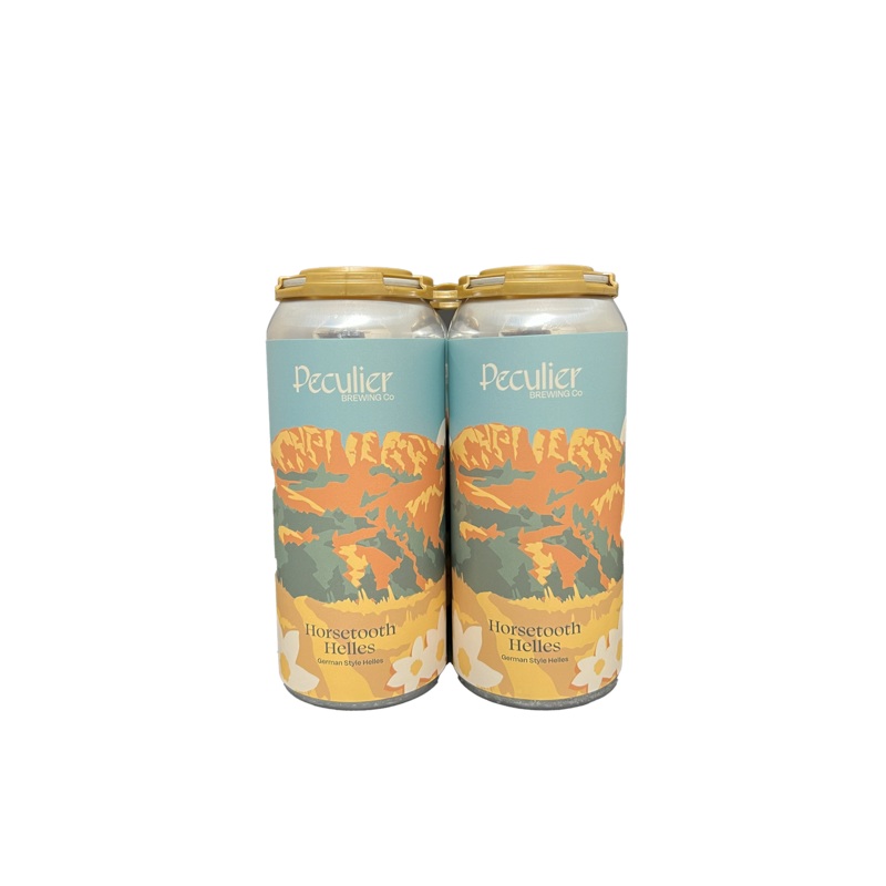 Peculier Horsetooth Helles 4 Pack Cans