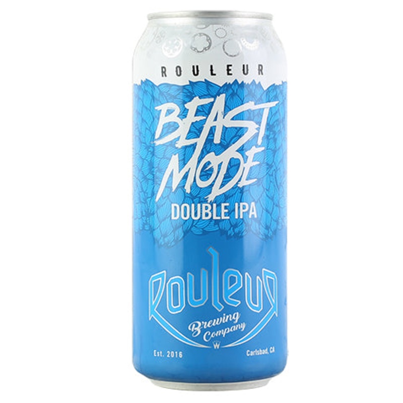 Rouleur Beast Mode West Coast Double IPA 16OZ SINGLE CAN