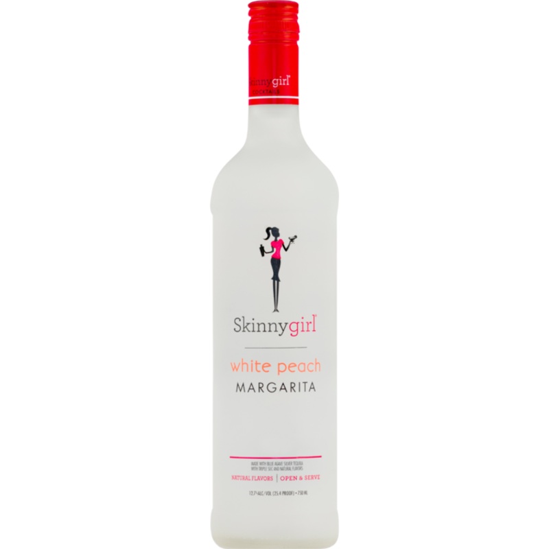 SKINNYGIRL WHITE PEACH MARGARITA 25.4 750ML 750ML