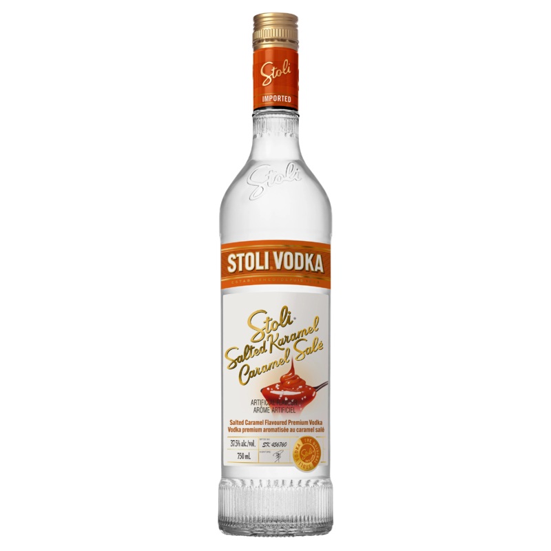 STOLI SALTED CARAMEL VODKA 750ML @ Red Deer [1010243] 750 ml