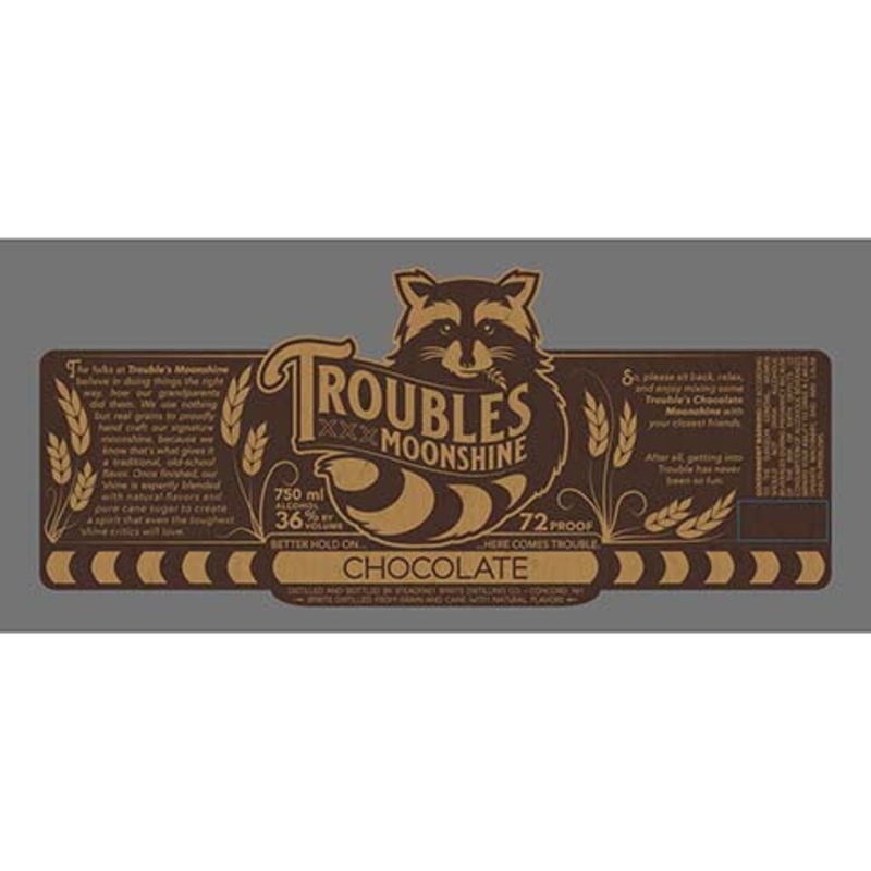 Trouble's Moonshine Chocolate 750ML BTL