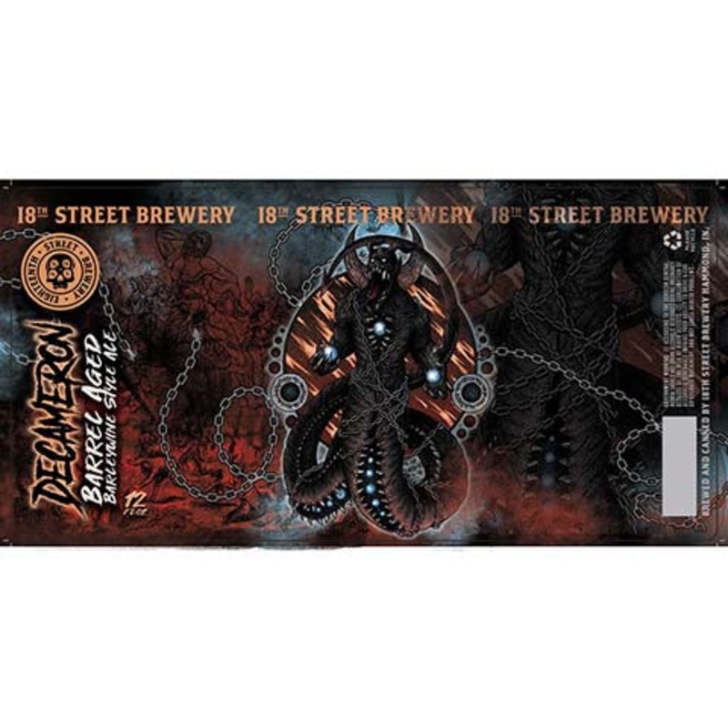 18th Street Decameron Barrel Aged Barleywine Ale 12OZ SINGLE CAN