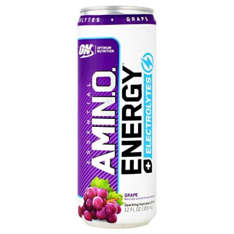 Amino Energy Sparkling Grape 12 Pack (12 oz Cans)