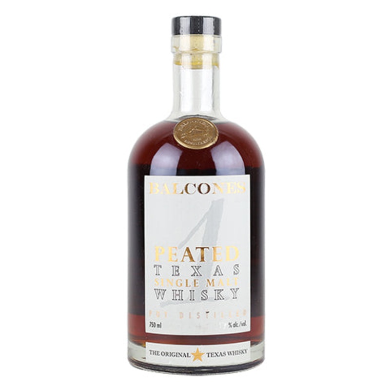 Balcones Texas Peated Single Malt Whisky 750ML BTL