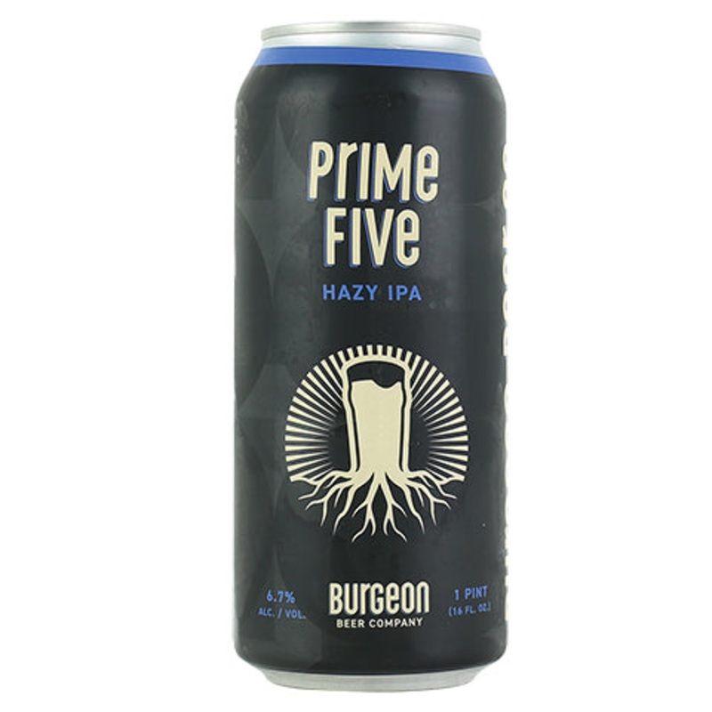 Burgeon Prime Five Hazy IPA 16OZ SINGLE CAN