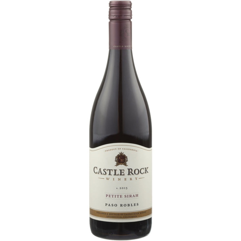 CASTLE ROCK PETITE SIRAH PASO ROBLES 750ML 750ML