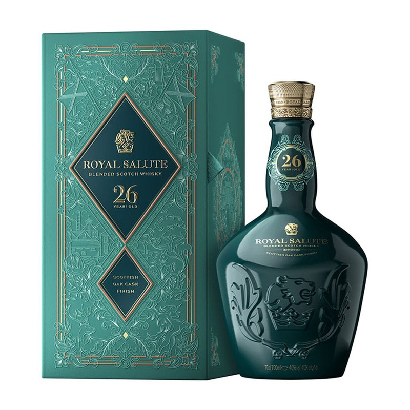 Chivas Regal Royal Salute 26 Year Old Kingdom Edition Scottish Oak Cask Finish Scotch Whisky