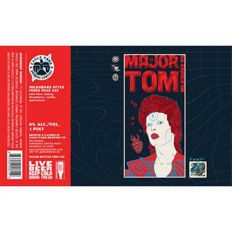 Eagle Park Major Tom Milkshake IPA 16OZ SINGLE CAN