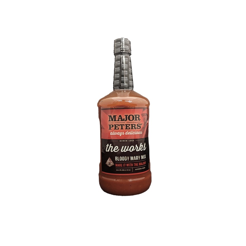 Major Peters The Works Bloody Mary Mix 1.75L