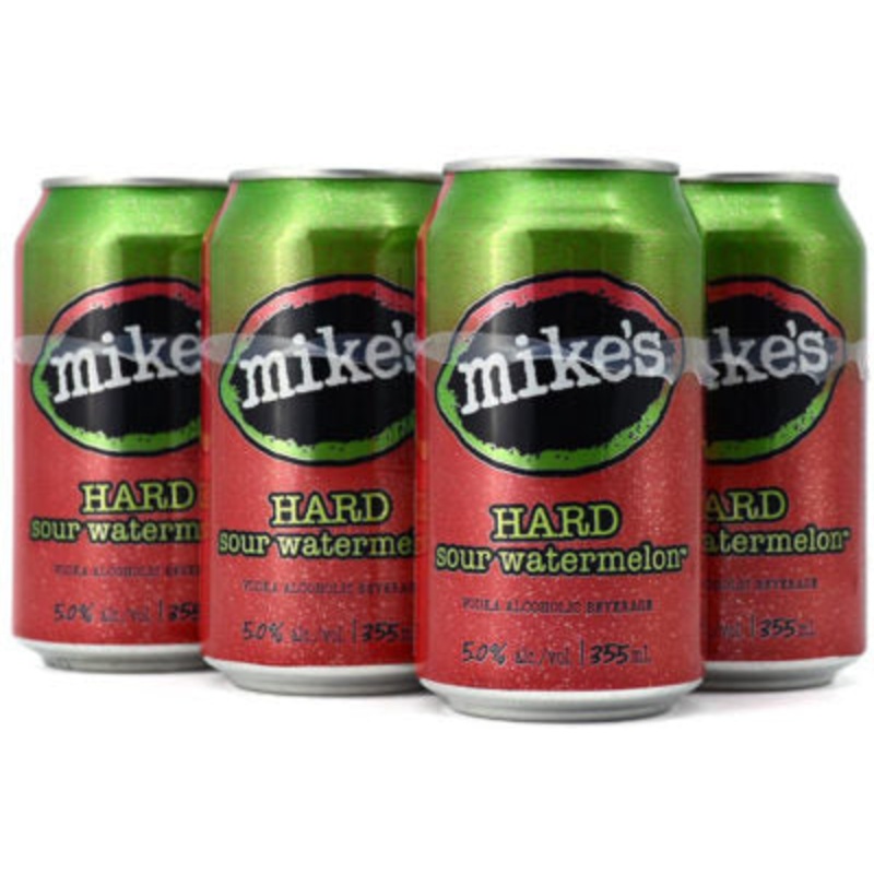 MIKE'S HARD SOUR WATERMELON 6 CANS