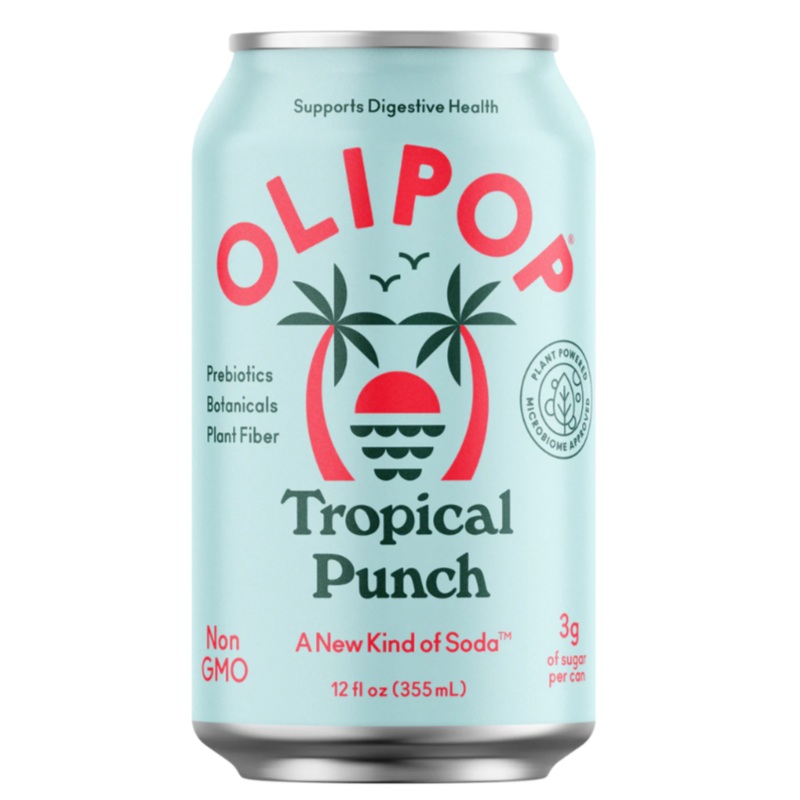 Olipop Sparkling Tonic Tropical Punch
