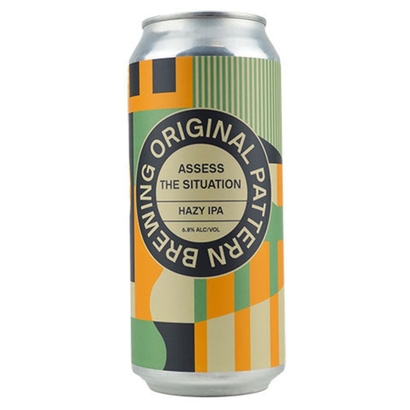 Original Pattern Assess the Situation Hazy IPA 16OZ SINGLE CAN