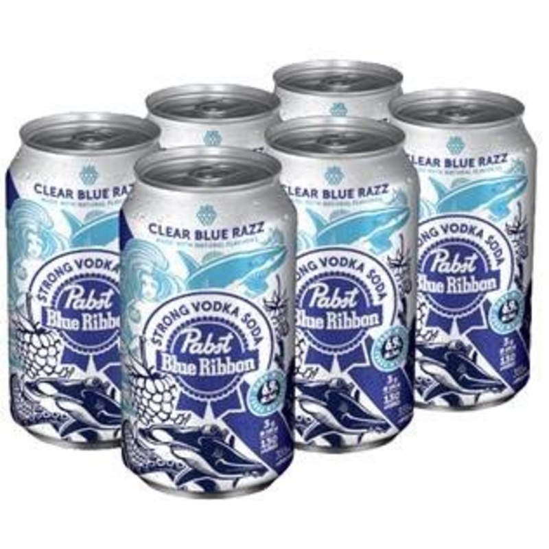 PABST STRONG VODKA SODA 6 CANS