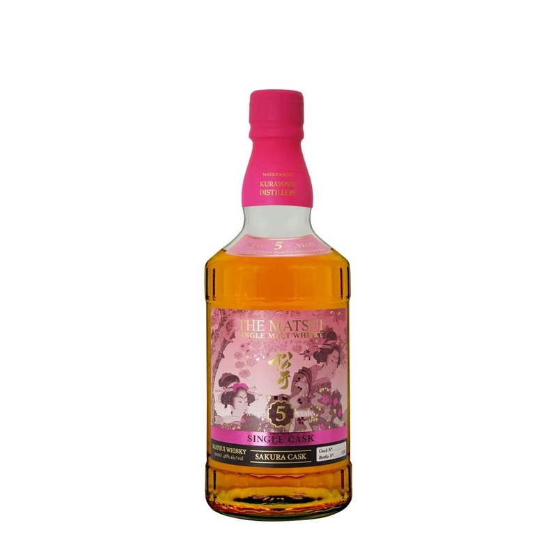 Sakura Single Cask 5 Years Matsui Whisky 700mL