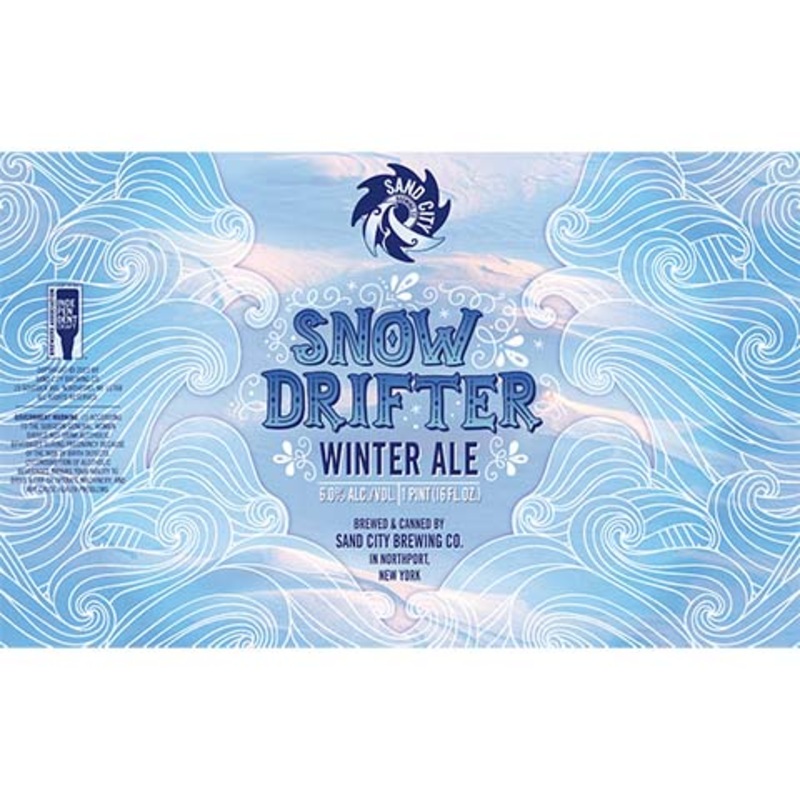 Sand City Snow Drifter Winter Ale 16OZ SINGLE CAN