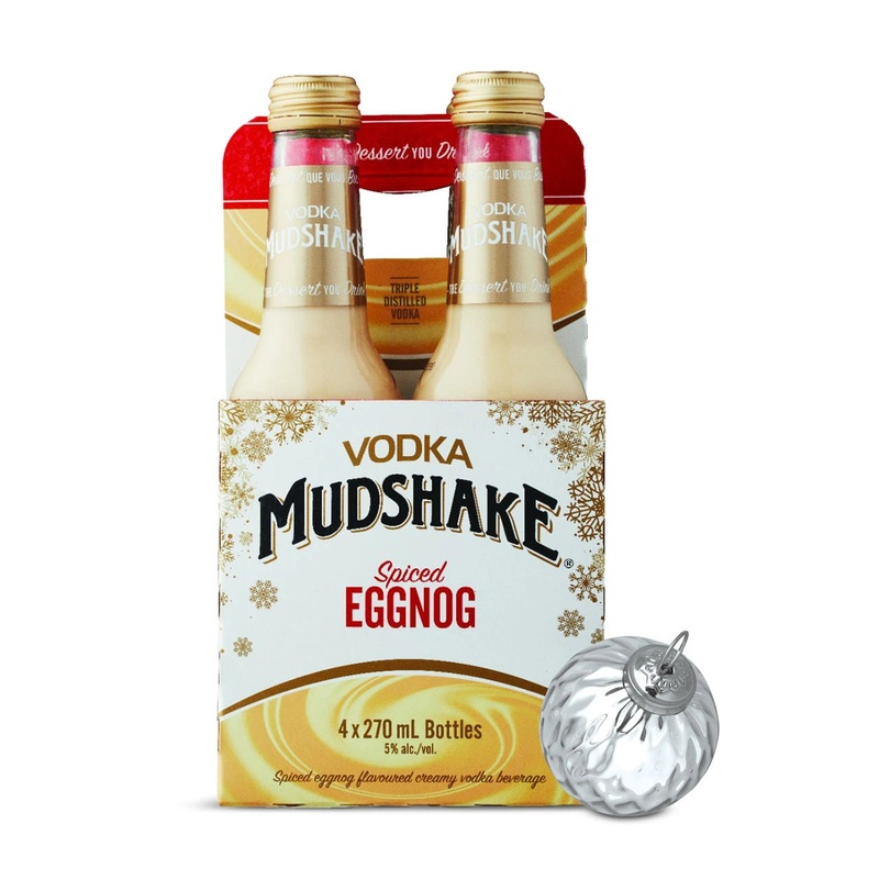 VODKA MUDSHAKE EGGNOG 270ML 4PK BT @ Lethbridge [1021173] 1080 ml