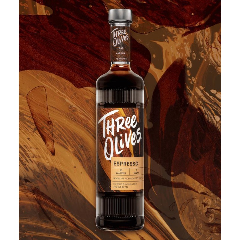 Vodka Three Olives 750ml Espresso
