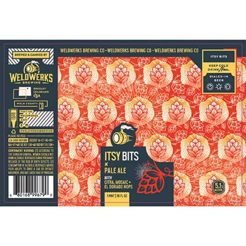 Weldwerks Itsy Bits Pale Ale 16OZ SINGLE CAN