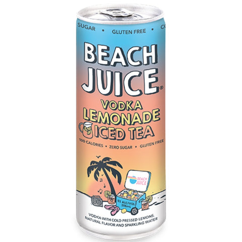 Beach Juice Vodka Lemonade Iced Tea 12OZ CAN