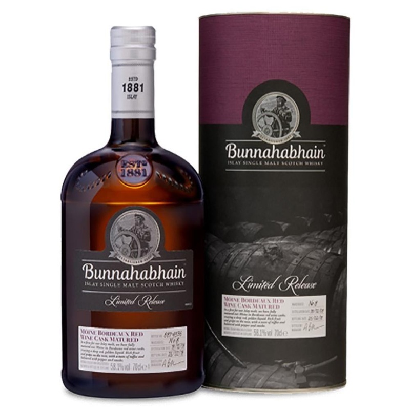 Bunnahabhain 2008 Mine Bordeaux Red Wine Cask Matured Scotch