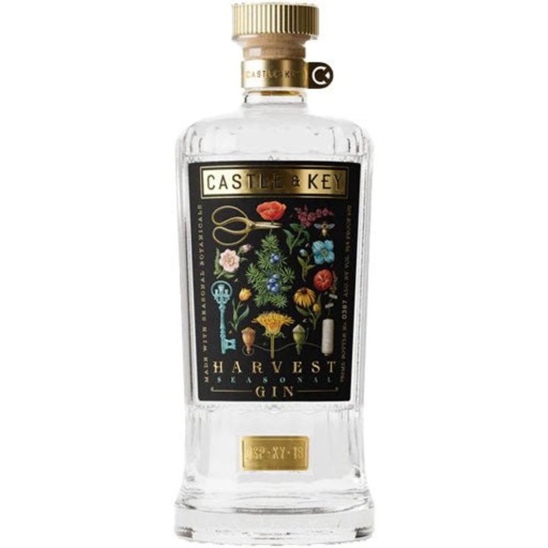 Castle & Key Harvest Seasonal Gin 750ml