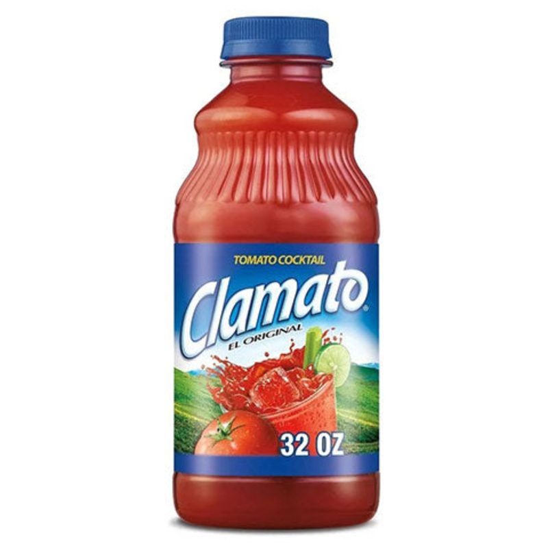 Clamato Original Tomato Cocktail 32OZ BTL
