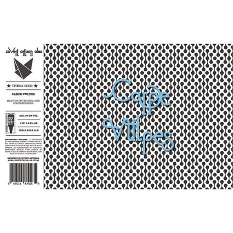 Covert Artisan Carpe Vulpes Hazy IPA 16.9OZ SINGLE CAN