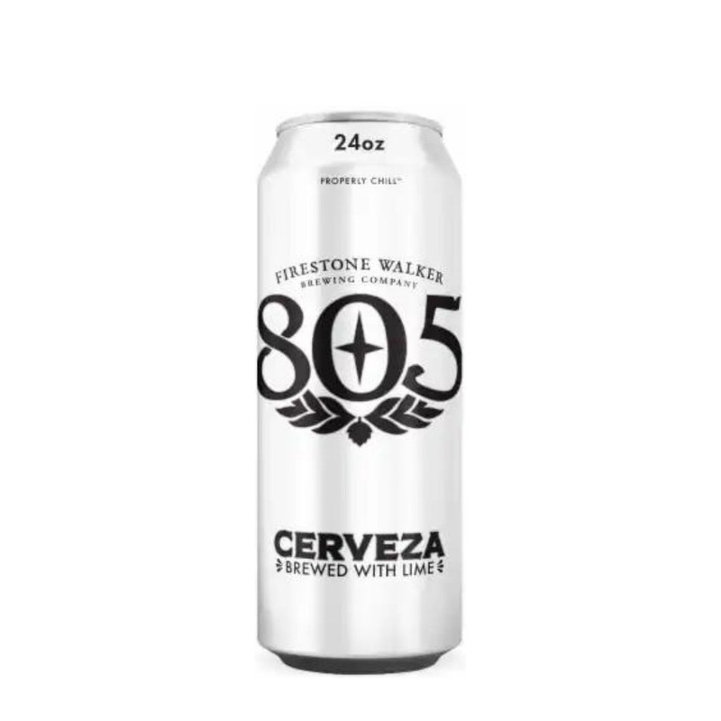 Firestone 805 Cerveza w/ Lime Beer 24oz Single Can