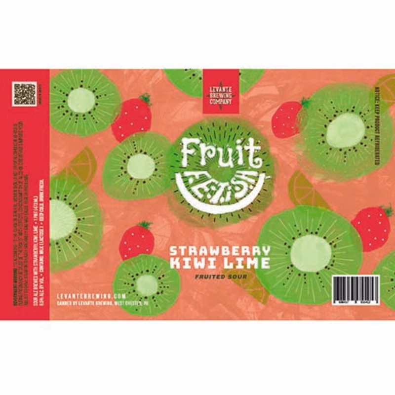 Levante Fruit Fetish Strawberry Kiwi Lime 16OZ SINGLE CAN